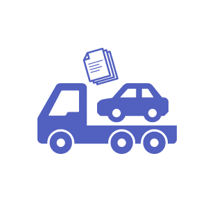 ご希望の日にお車・必要書類を引取り